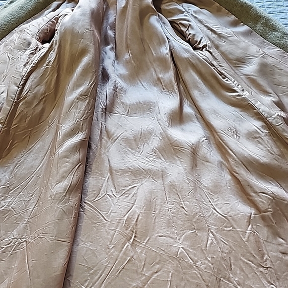 Vintage Camel Wool Trench Coat - Picture 9 of 15